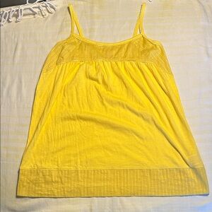 Mossimo Yellow Spaghetti Strap Women’s Tank Top size S